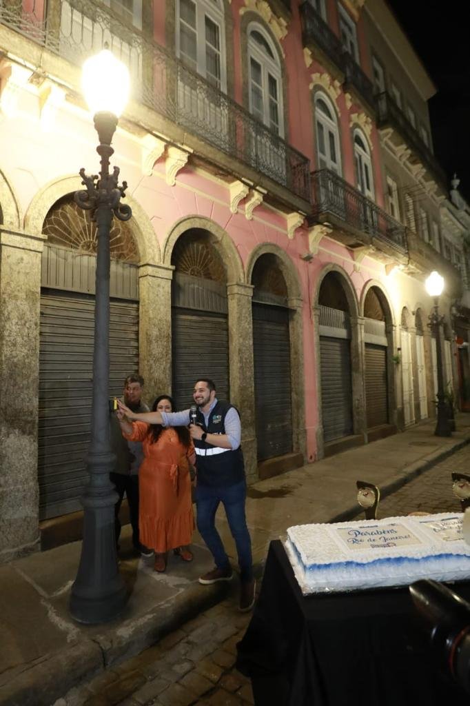 Rio recupera sistema de iluminação no Centro