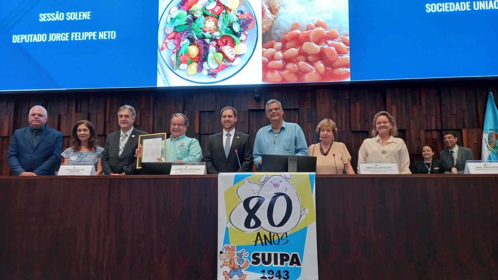 A Prefeitura do Rio, no aniversário de 80 anos da Suipa, anunciou hoje um pacote de ajuda à entidade, durante evento na Alerj