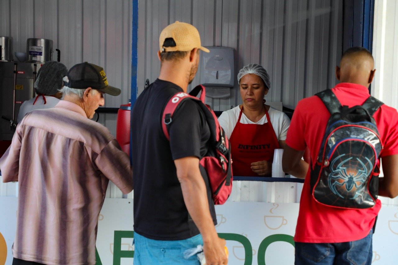 Café do Trabalhador, é um programa lançado pelo governo do Estado, inaugurado agora também em Volta Redonda.