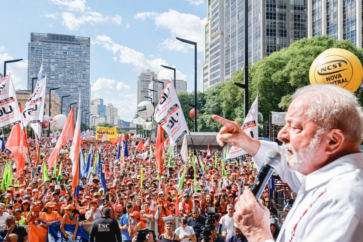 Lula não atrai público no 1° de maio, e diz que o evento foi mal convocado, por sua assessoria