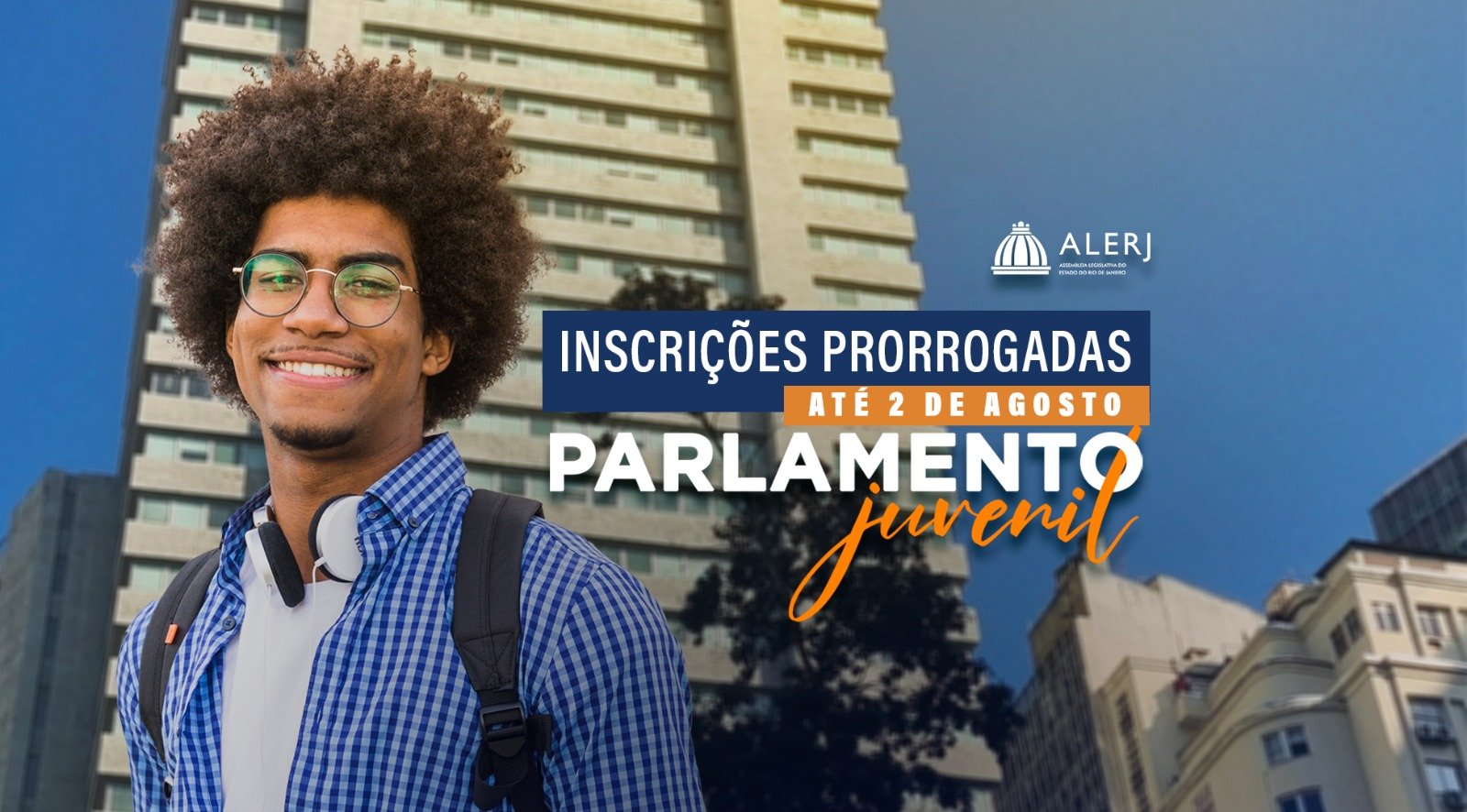 Período de recesso nas escolas do Rio, adia a divulgação do Projeto Parlamento Juvenil da Alerj