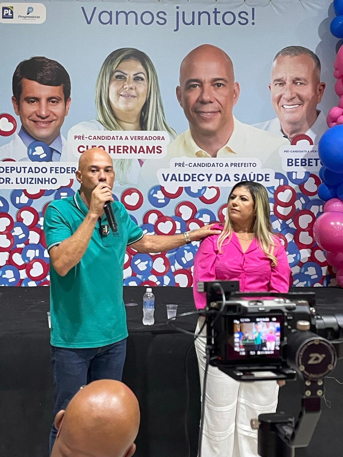 Cléo Hernams, candidata de Valdecy da Saúde, lota evento com quase mil pessoas no Éden, em São João de Meriti