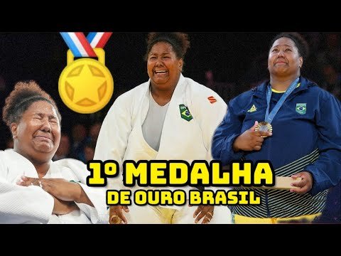 Judoca Beatriz Souza é do Brasil!! É ouro!!